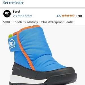 Toddler Sorel Snow Boot - never worn